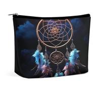 MNVTSKOP Dream Catcher Kosmetiktasche, große Kapazität, Reise-Make-up-Tasche, trendig, tragbar, Kulturbeutel für Damen