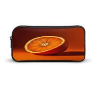 MNVTSKOP Half An Orange Federmäppchen Große Kapazität Federmäppchen Büro Federmäppchen für Männer Frauen Schreibtisch Organizer