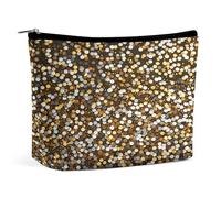 MNVTSKOP Kosmetiktasche mit Glitzer-Pailletten, große Kapazität, Reise-Make-up-Tasche, trendig, tragbar, Kulturbeutel für Damen