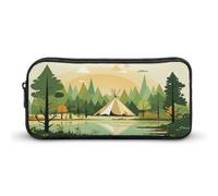 MNVTSKOP Tipi-Federmäppchen, großes Fassungsvermögen, Büro-Federmäppchen für Männer und Frauen, Schreibtisch-Organizer