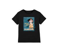 Moana Island Girl Girls T Shirt, Black, 9-10 Years