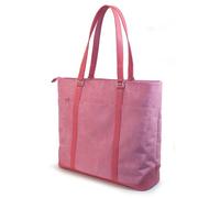 Mobile Edge Caring Case Laptop-Tragetasche, rosa Kunstwildleder, passend für 16 Zoll PC und 17 Zoll MacBook, SafetyCell™ Computerschutzfach, für Frauen, Business, Studenten METXK4