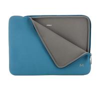 Mobilis Neopren Notebook-Hülle 12,5-14''. Schutzhülle für PC/Notebook/Ultrabook bis 14''. Hülle kompatibel mit MacBook Air/Pro 13,3''. Grau/Preußisch Blau