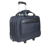 Mobilis Rolltasche 14-17 Zoll Rollkoffer, Businesstasche/Kurzreisetasche, Wasserabweisendes Material, Marineblau
