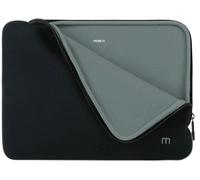 Mobilis Notebooktasche Skin – Neopren-Schutzhülle 35,6 cm (14'') Schwarz/Grau