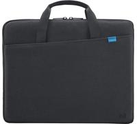 Mobilis Trendy kompakte Notebooktasche, für Notebooks von 12,5" - 14", 35% recycelt, GRS, schwarz (767184)