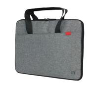 Mobilis Trendy Sleeve 35,6 cm (14") Schutzhülle Schwarz, Grau