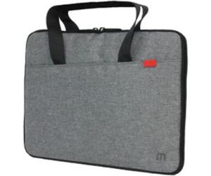Mobilis Trendy Sleeve Notebooktasche 35,6 cm (14" ) Schutzhülle Schwarz - Grau (025013)