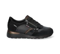 MOBILS Damenschuhe Elegante Schnürer BLACK BLACK - Gr. - 7.5 UK