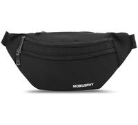 MOBIUSPHY Bauchtasche Damen Herren Gürteltasche Hüfttasche Handytasche Sport Laufgürtel, Schwarz