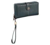 MOBUTOFU Damen Zipper Geldbörse Multifunktionale Handtasche Für Karten Bargeld Und Münzen Clutch Für Alltag Und Besondere Anlässe Blaues Design Aus Hochwertigem
