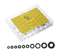 MOBUTOFU Gummiring Für Uhr Wasserdichter Dichtungsring O-Ring-sortiment-kit Unterlegscheibendichtungen Uhrendichtungssatz Uhrenzubehör Gelenkring Dichtungen Für Uhrengehäuse Kompakt Und Lei