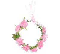MOBUTOFU Künstlicher Blumenkranz Haarreif aus Stoff 1 Stück Blumengirlanden Kopfschmuck für Geeignet für Meeresurlaub und Geburtstagsfeiern