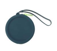 MOBUTOFU Runde Silikon Geldbörse mit Reißverschluss Leichter und Flexibler Schlüssel und Münzbeutel für Täglichen Gebrauch und Einkaufen Minimalistisches Schlankes Design