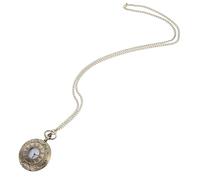 MOBUTOFU Vintage Taschenuhr mit Kette Gold Metall, Weihnachten Party | Dekorative Uhr mit Glatter Form, Zinklegierung und Deckel, Leicht Tragbar für Hemdtasche, Weste