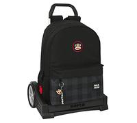 Schulrucksack mit Rädern Paul Frank Campers Schwarz (30 x 46 x 14 cm)