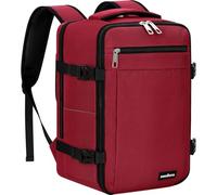 MOCOCITO Handgepäck Rucksack für Ryanair 40x20x25, Untersitz-Kabinentasche, Maximale Größe der Kabinenreisetasche Flugtasche, Gepäck Weekender mit Schultergurt Handtasche Sporttasche-20L(Rot)