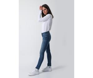 MOD JEANS MONIKA silver blue AU23-2045.1092 W34 L32