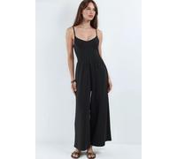 Modal Touch V-Ausschnitt Langer Strick-Overall M