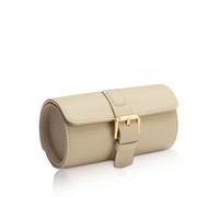 MODALO Genius Uhrenrolle für 2 Uhren - Elegantes Reiseetui aus Mikroleder, Kompakte Uhrenbox zur sicheren Aufbewahrung, Hochwertiges Uhrenetui für Reisen & Zuhause (Beige)