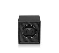 Twist Single Watch Winder - Black Carbon