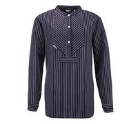 modAS Damen Fischerhemd Finkenwerder-Stil breit oder schmal gestreift Gr. 36 bis 52 (10 breit gestreift, 42)