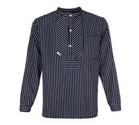 modAS | Fischerhemd „BasicLine“ | breiter Streifen | Größe 3XL (ca. He 60/62 - Da 54/56)