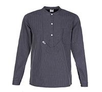 modAS | Fischerhemd „BasicLine“ | schmaler Streifen | Größe S (ca. He 44/46 - Da 38/40)