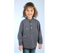 modAS Fischerhemd für Kinder schmal gestreift Basic Größe 140