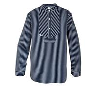 Modas Kinder Finkenwerder Fischerhemd BasicLine breit gestreift, Größe:140