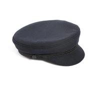 modAS Unisex Elbsegler im traditionellen Design - Klassische Kapitänsmütze Schirmmütze in Marine Größe 55