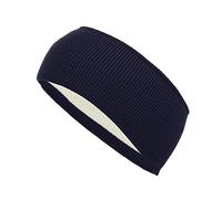 modAS Unisex Stirnband Winter Headband - Kopfband für Damen und Herren Ohrenwärmer aus Wolle in Blau