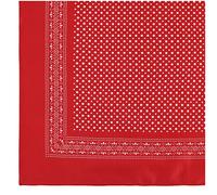 modAS Vierecktuch Bandana Kopftuch ca. 54x54 cm- Tuch in verschiedenen Designs und Farben aus Baumwolle in Rot mit kleinen Punkten