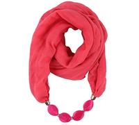 Modaworld Damen Tücher Halskette Modeschmuck Anhänger Schals Sonnenschutz Jahrgang böhmischen Stil Kette Quasten Schal Halskette Halstücher Bekleidung Elegante Schal Wrap Pashminas
