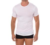 Mode Bambus Kurzarm-T-Shirt BKK1UTS03SI Mann L