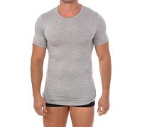 Mode Bambus Kurzarm-T-Shirt BKK1UTS03SI Mann S
