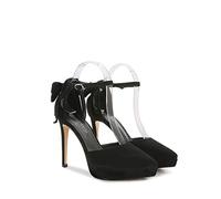 Mode High Heels Damen Sommerschuhe Elegant Damen Super High Heels Damen Pumps Stilettos 12 cm XL 42-Schwarz, 8,5