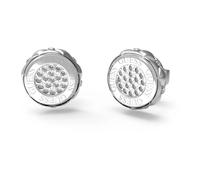 Mode Stahl Steine mit Zirkonen Stilvolle Guess JUBE04595JWRHT/U