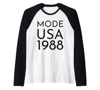 Mode USA 1988 Massen Tour Raglan