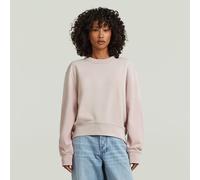 G-Star RAW Relaxed Fit Sweatshirt mit Rundhalsausschnitt in Hellrosa, Größe XS
