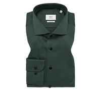MODERN FIT Hemd in dunkelgrün strukturiert 46