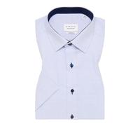 Kurzarmhemd ETERNA "MODERN FIT", Herren, Gr. 38, Normalgrößen, blau (hellblau), 100% Baumwolle, tailliert, Hemden, NON IRON (bügelfrei) (81229024-38) hellblau