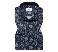 MODERN FIT Hemd in navy bedruckt 41