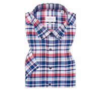 ETERNA Modern Fit Hemd Kurzarm rot