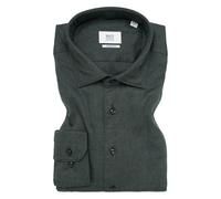 MODERN FIT Hemd in teal unifarben XL