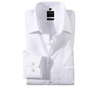 Bügelfreies Hemd Regular Fit Olymp Luxor weiss Größe: 41