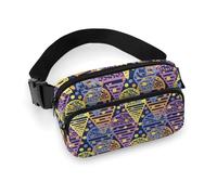 Modern Line Ice Cream Bauchtaschen, Crossbody-Tasche für Damen und Herren, Gürteltasche für Workout, Laufen, Reisen, mit verstellbarem Riemen