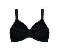 Triumph Damen BH Modern Soft+Cotton W, mit Bügel, ohne Polsterung, Verstellbare Träger, 90D, Schwarz