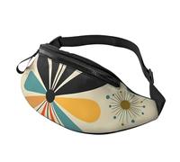Moderne Bauchtasche im Retro-Stil für Herren und Damen, modische Hüfttasche, Reise-Crossbody-Tasche mit verstellbarem Gurt, überall Gürteltasche, wasserdichte Brusttasche, Radsport, Bauchtasche
