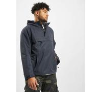 moderne Brandit Herren Jacke Kapuze Fleece Navy M
